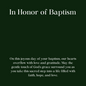 Men's Cross on a Chain for Baptism