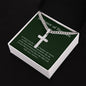 Men's Cross on a Chain for Baptism