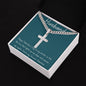 Husband Cross Pendant with a Chain