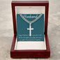 Husband Cross Pendant with a Chain