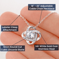 Love Knot Valentine Necklace