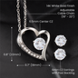 Mother's Day Love Earrings and Necklace