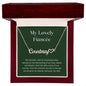Graceful Elegance: Personalized Name Necklace Fiancée