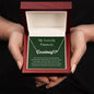 Graceful Elegance: Personalized Name Necklace Fiancée