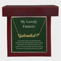 Graceful Elegance: Personalized Name Necklace Fiancée
