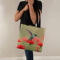 Hummingbird Tote Bag for Spring