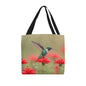 Hummingbird Tote Bag for Spring