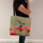 Hummingbird Tote Bag for Spring