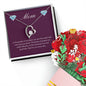 Mom's are Jewels in Our Lives Necklace and Faux Flowers Set