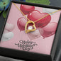 To My Love Heart Necklace