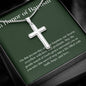 SImple Cross Baptism Necklace