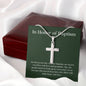 SImple Cross Baptism Necklace