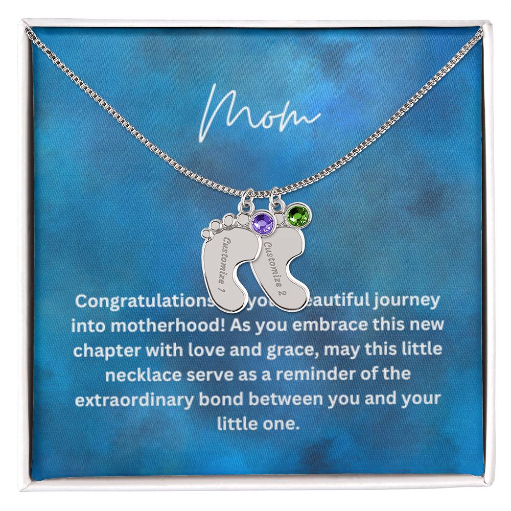 Congatulations New Mom Necklace