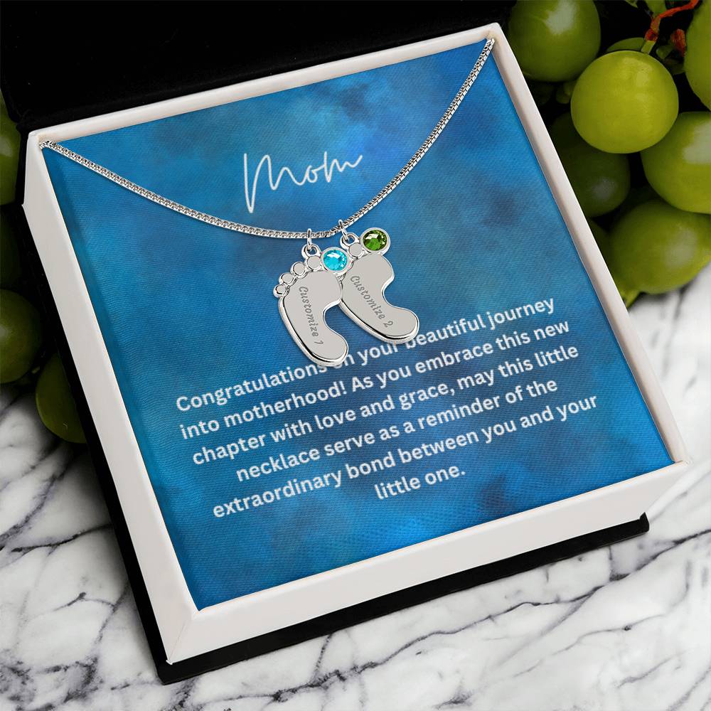 Congatulations New Mom Necklace