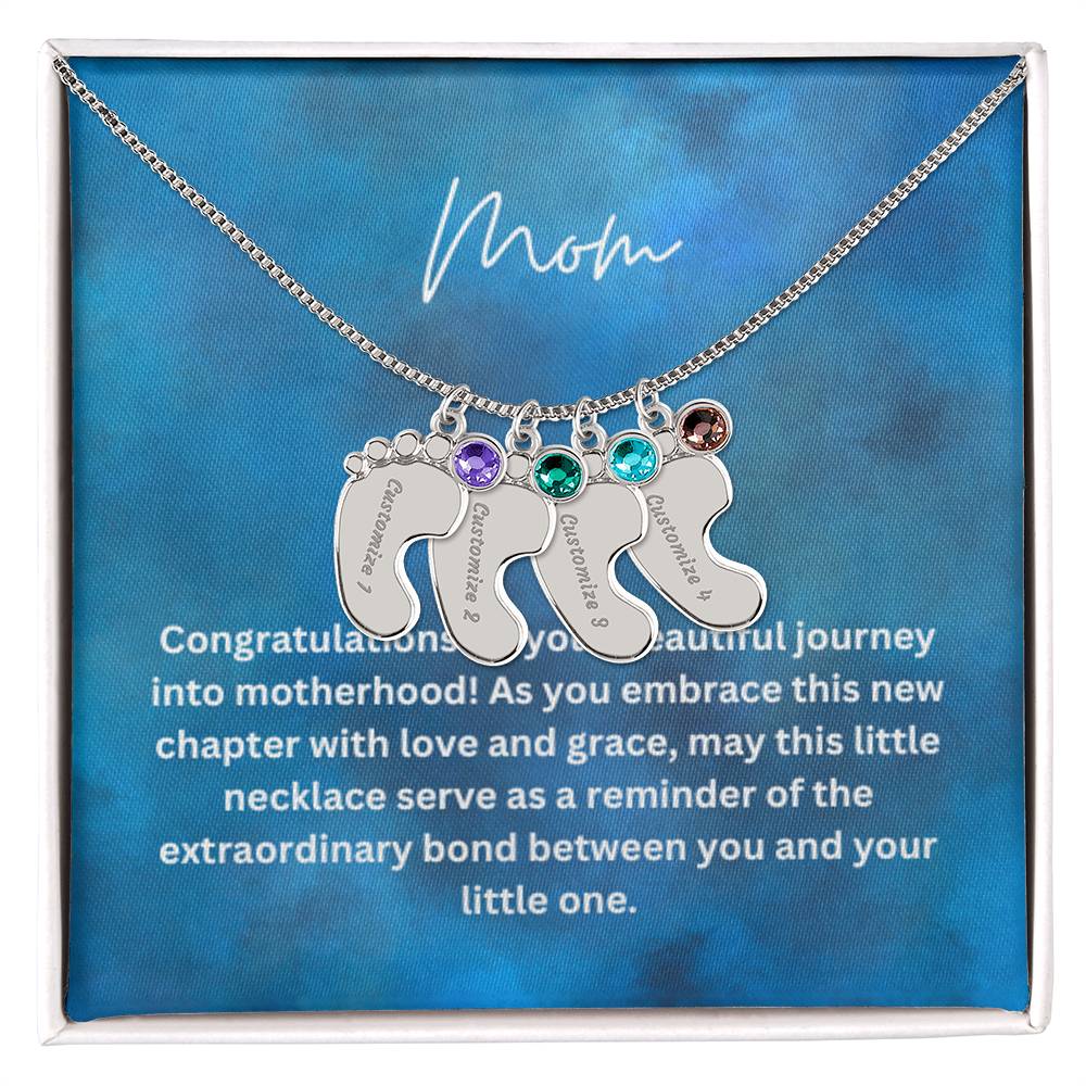 Congatulations New Mom Necklace