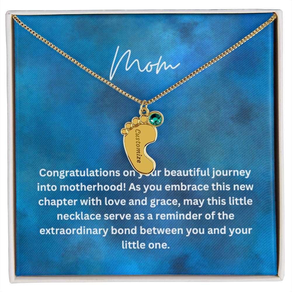 Congatulations New Mom Necklace