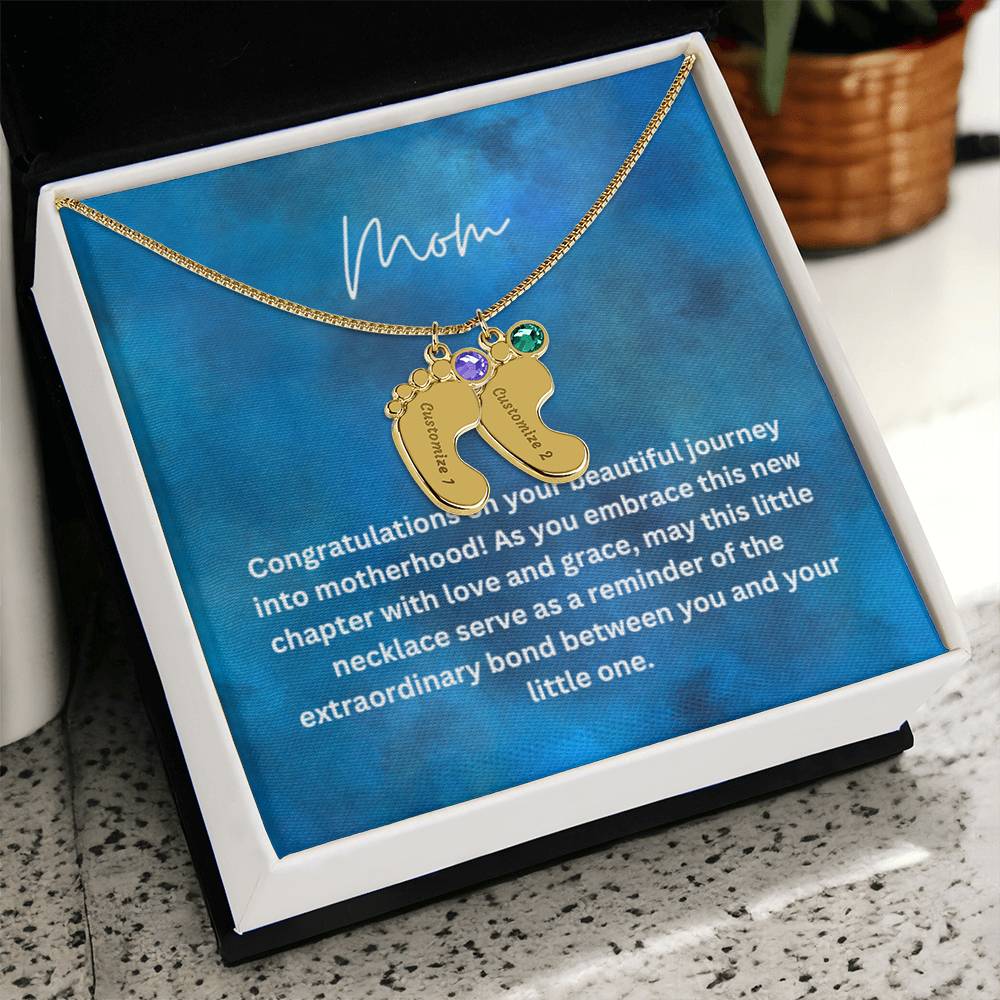 Congatulations New Mom Necklace