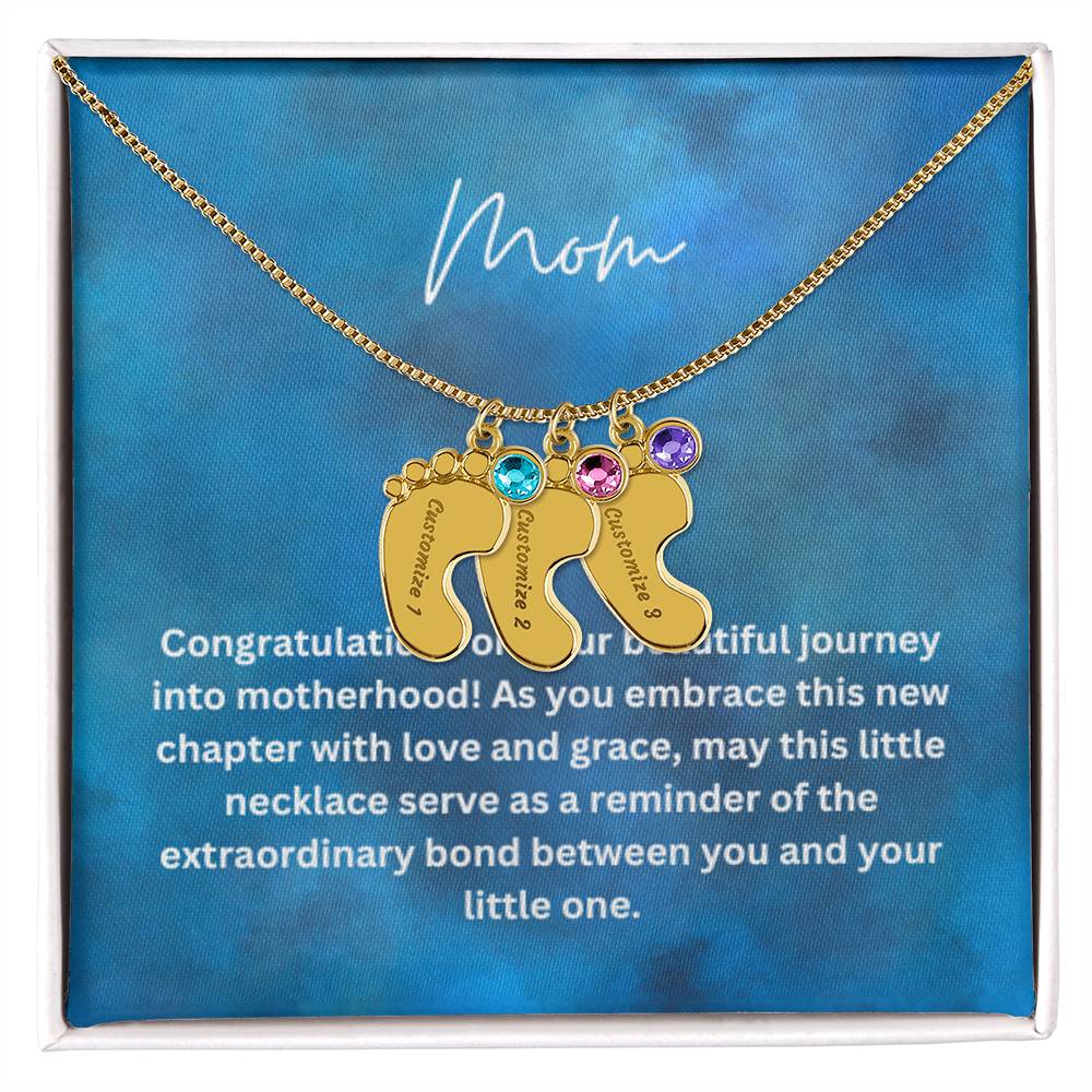 Congatulations New Mom Necklace