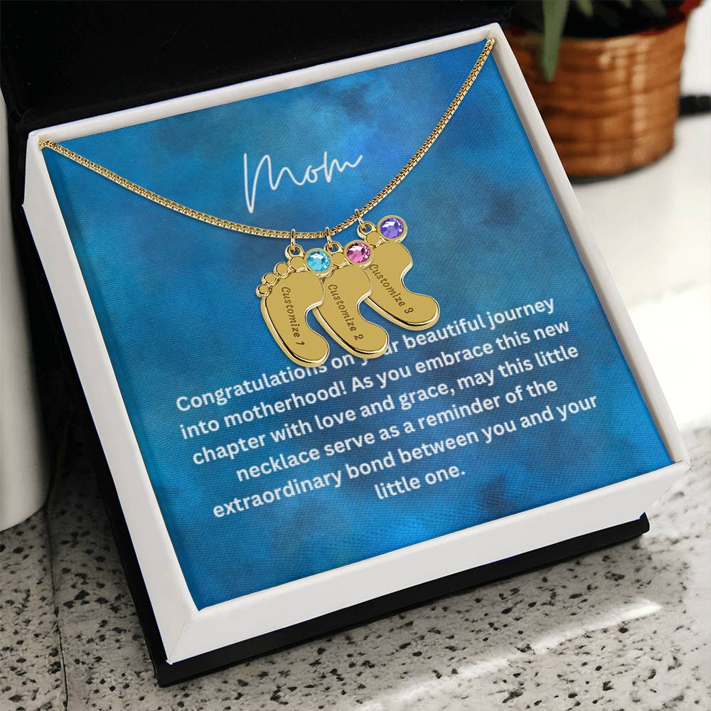 Congatulations New Mom Necklace