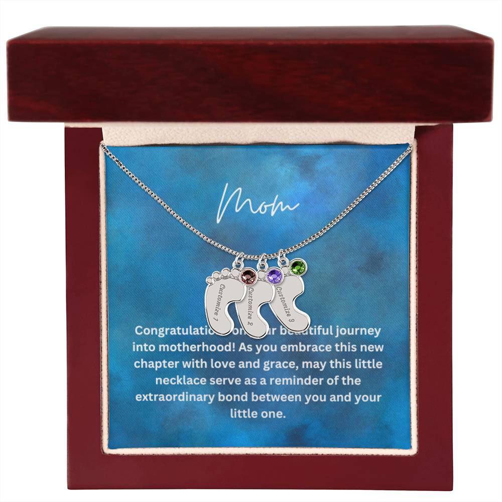 Congatulations New Mom Necklace