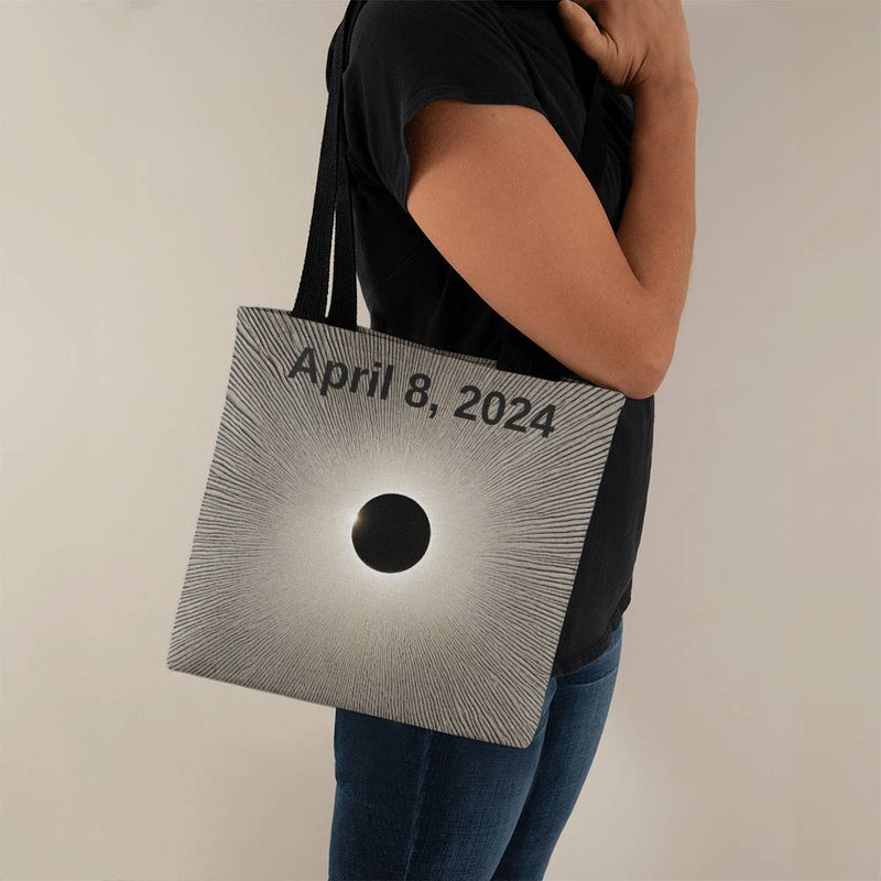 Earthy Brown Eclipse Tote Bag